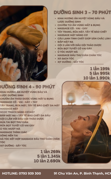 Menu Dưỡng Sinh 4