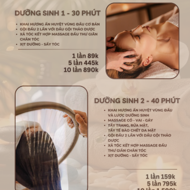 Menu Dưỡng Sinh 3