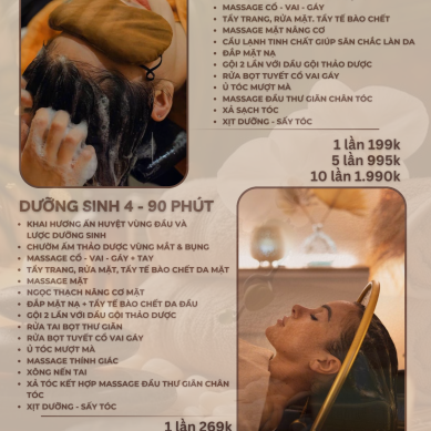Menu Dưỡng Sinh 4